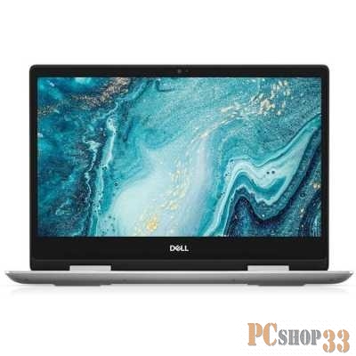 Трансформер Dell Inspiron 5491 Core i3 10110U/4Gb/SSD256Gb/Intel UHD Graphics/14/IPS/Touch/FHD (1920x1080)/Windows 10/silver/WiFi/BT/Cam