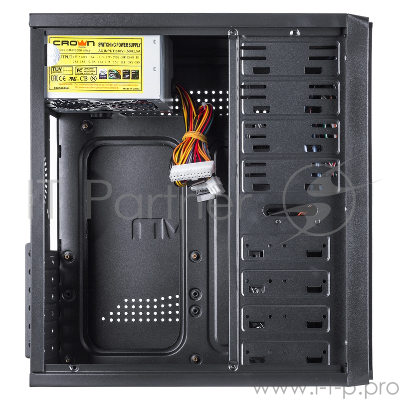 Корпус Miditower CMC-C503 black ATX (CM-500office)