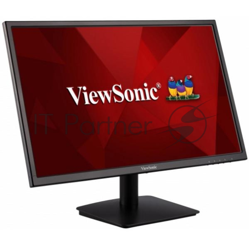 Viewsonic 23.6 VA2405-H VA SuperClear, 1920x1080, 5ms, 250cd/m2, 178°/178°, 3000:1 (Typ), D-Sub, HDMI, Tilt, VESA, Black