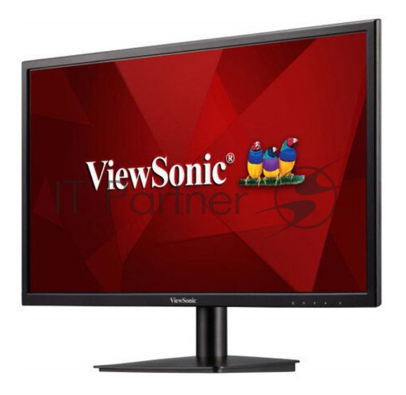 Viewsonic 23.6 VA2405-H VA SuperClear, 1920x1080, 5ms, 250cd/m2, 178°/178°, 3000:1 (Typ), D-Sub, HDMI, Tilt, VESA, Black