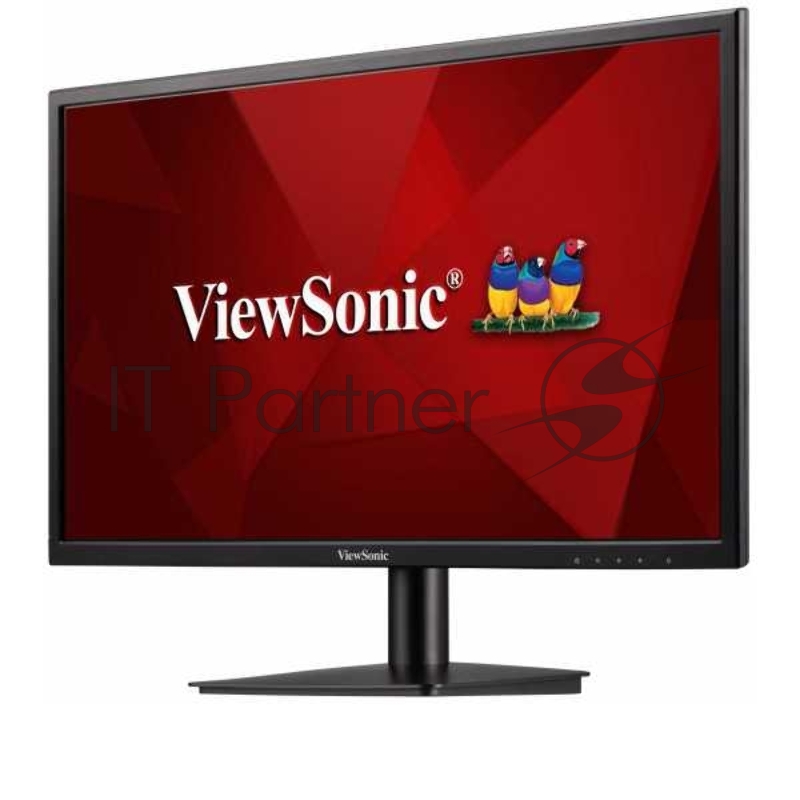 Viewsonic 23.6 VA2405-H VA SuperClear, 1920x1080, 5ms, 250cd/m2, 178°/178°, 3000:1 (Typ), D-Sub, HDMI, Tilt, VESA, Black