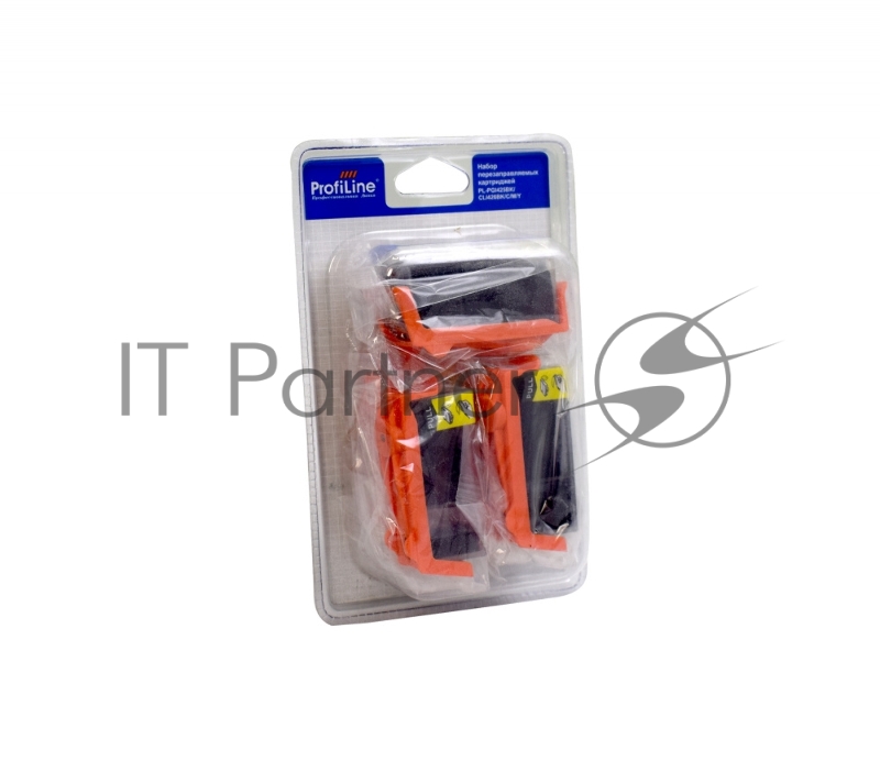 Перезаправляемые картриджи PGI 425/426 для Canon Pixma IP4840/IX6540/MG5140/MG5240/MG водн заправленные 5 шт Black 19 мл Color 4*9,2 мл с чипом ProfiLine