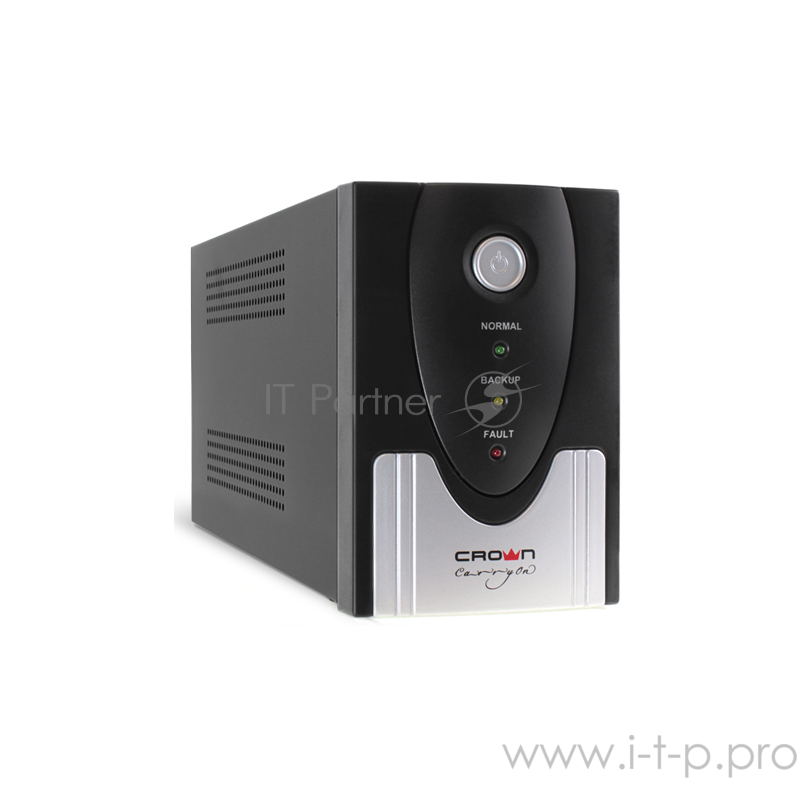 ИБП CROWN ИБП CMU-SP500 IEC {металл, 1x12V/4.5AH, розетки 4*IEC} CM000001487