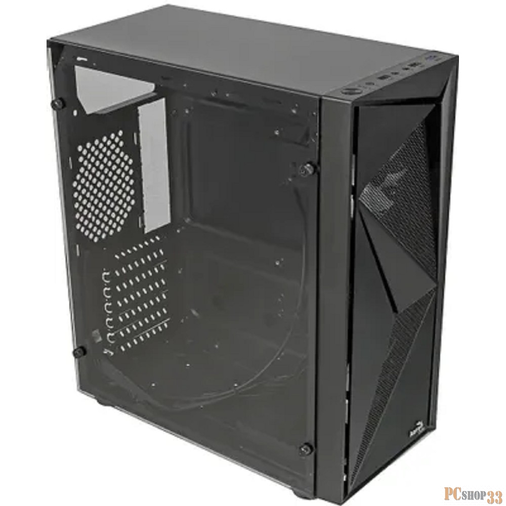 Корпус MIDITOWER ATX W/O PSU GLIDER 4710562754124 AEROCOOL
