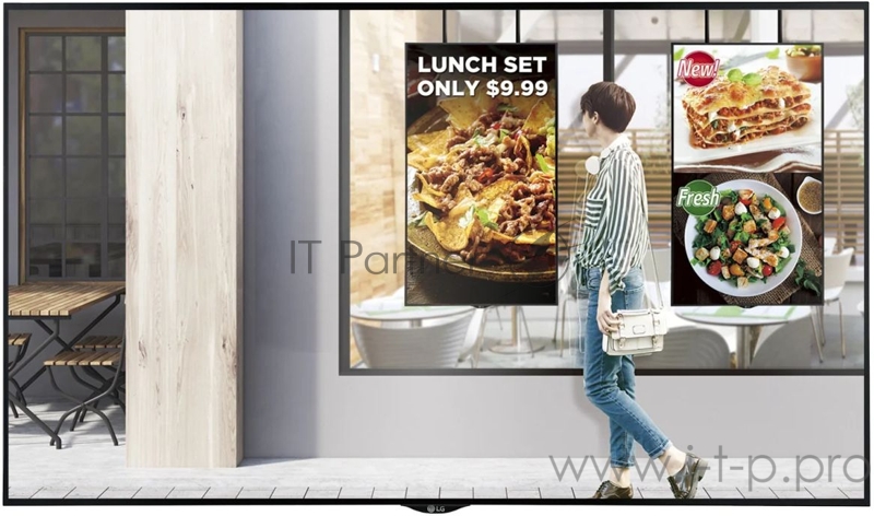 Панель LG 49 49XS4F черный IPS LED 16:9 DVI HDMI матовая 1000:1 4000cd 178гр/178гр 1920x1080 DisplayPort FHD USB 20.5кг