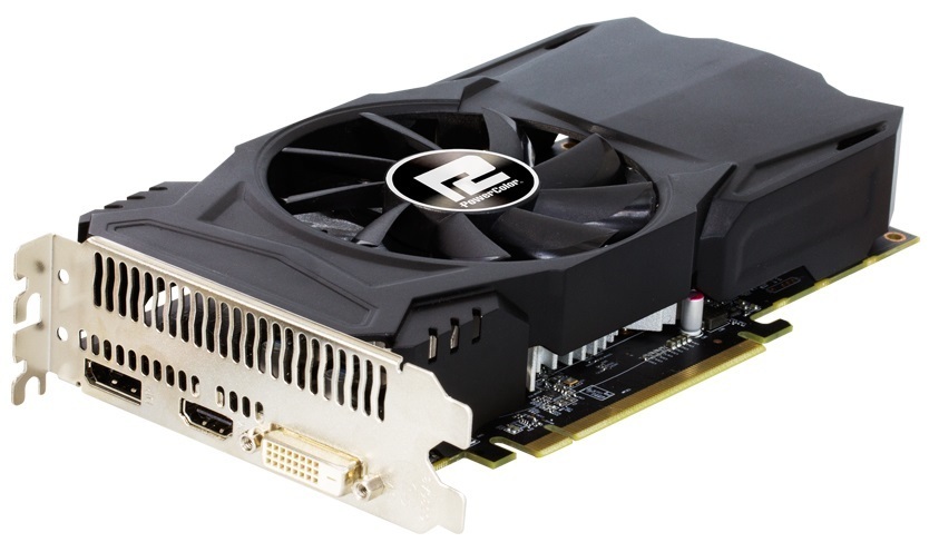 Видеокарта PowerColor Radeon RX550 Red Dragon Radeon 2Gb GDDR5 128bit DP, DVI-D, HDMI (AXRX 550 2GBD5-DH/OC) RTL