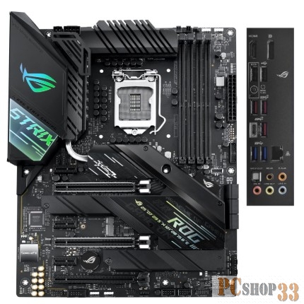 Материнская плата Asus ROG STRIX Z490-F GAMING Soc-1200 Intel Z490 4xDDR4 ATX AC`97 8ch(7.1) 2.5Gg RAID