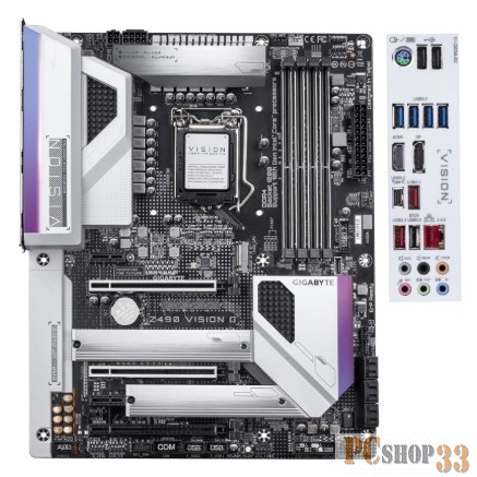 Материнская плата Z490 S1200 ATX Z490 VISION G 1.1 GIGABYTE