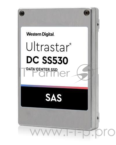 Накопитель SSD WD SAS 1600Gb 0P40333 WUSTR6416ASS204 Ultrastar DC SS530 2.5 3 DWPD