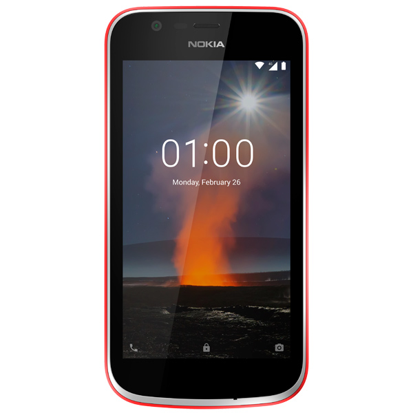 Смартфон Nokia 1 DS WARM RED (TA-1047)