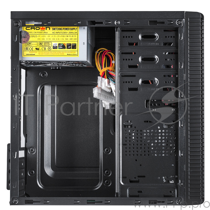 Корпус MiniTower CMC-403 black mATX (CM-500office)