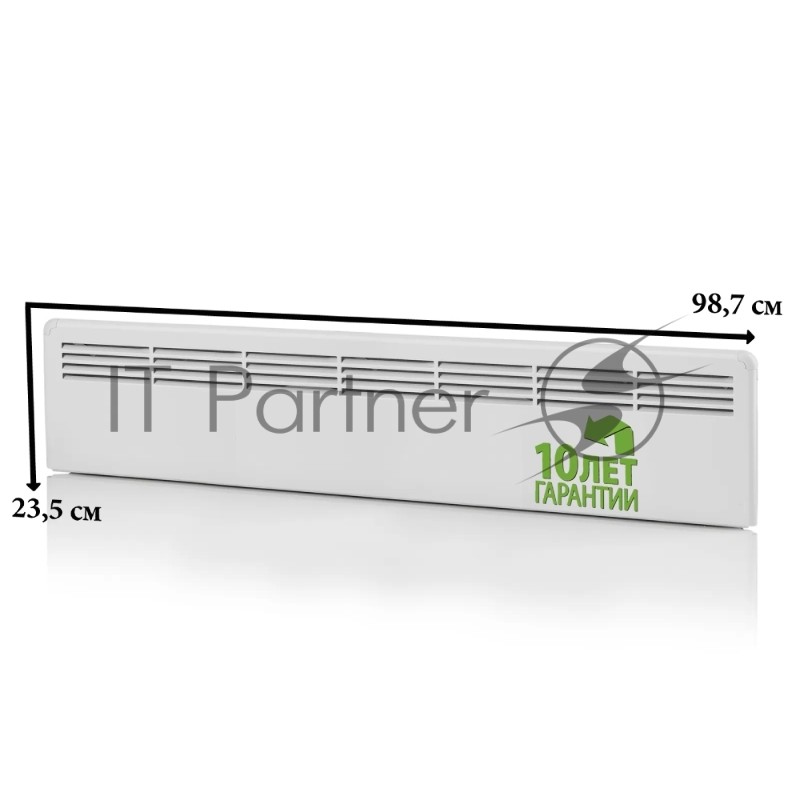 Конвектор ENSTO EPHBMM07PR FinnHeat MINI,мех.термост, 750Вт