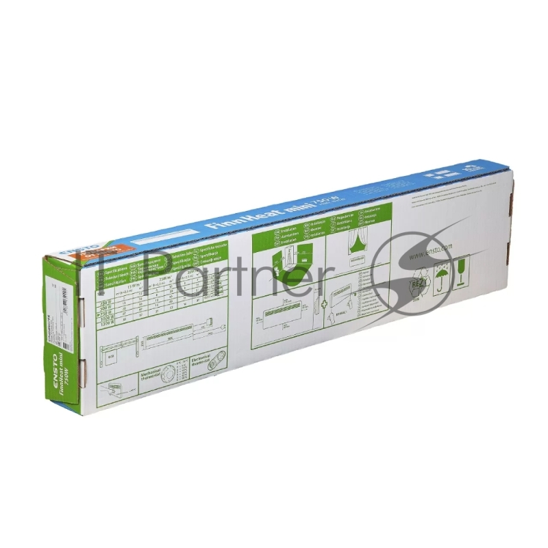 Конвектор ENSTO EPHBMM07PR FinnHeat MINI,мех.термост, 750Вт