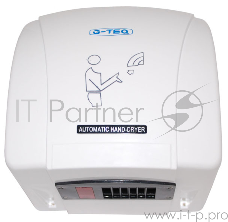 Сушилка для рук G-TEQ 8851 PW 1500Вт 16м/сек пластик белый