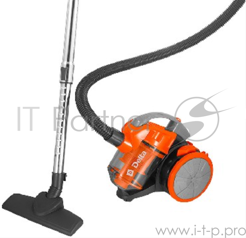 Пылесос DELTA DL-0826 оранжевый