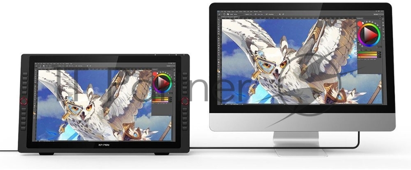 Графический планшет XP-Pen Artist 22R PRO FHD IPS LED USB Type-C черный