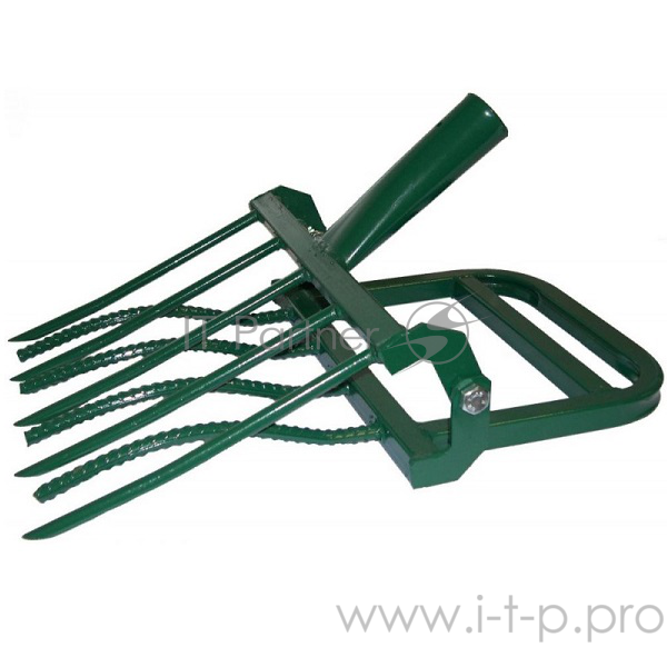 Рыхлитель ЗЕМЛЕКОП-5 садово-огородный (одна ручка, 5 зубьев, ширина копки одной полосы 420мм) г. Челябинск