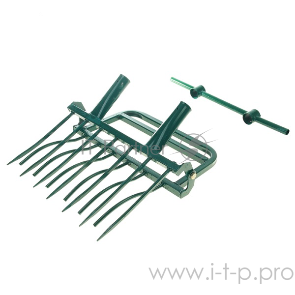 Рыхлитель ЗЕМЛЕКОП - СУПЕР-7 садово-огородный(две ручки, 7 зубьев, ширина копки одной полосы 550мм) г. Челябинск