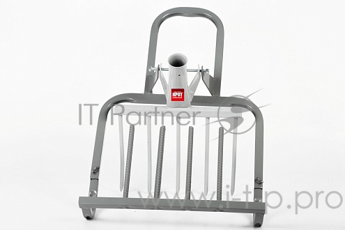 Рыхлитель КРОТ-М Кованый садово-огородный (кованные усиленные зубья, ширина копки 420 мм)