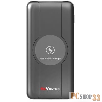 Delta Портативный источник энергии Power Bank ReVolter 10000Qi (Black)