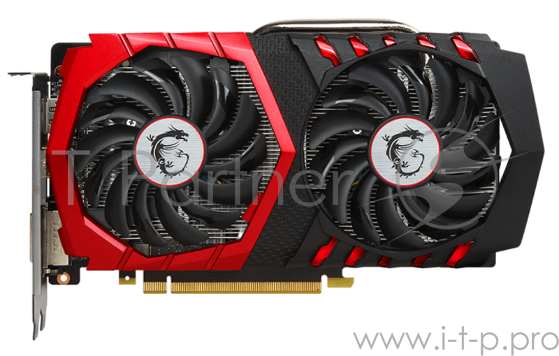 Видеокарта MSI GTX 1050 Ti GAMING 4G RTL {GTX 1050TI, 4096Mb, 128bit, GDDR5, DVIx1 / HDMIx1 / DPx1 / HDCP}