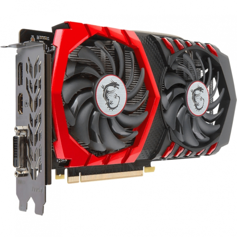 Видеокарта MSI GTX 1050 Ti GAMING 4G RTL {GTX 1050TI, 4096Mb, 128bit, GDDR5, DVIx1 / HDMIx1 / DPx1 / HDCP}