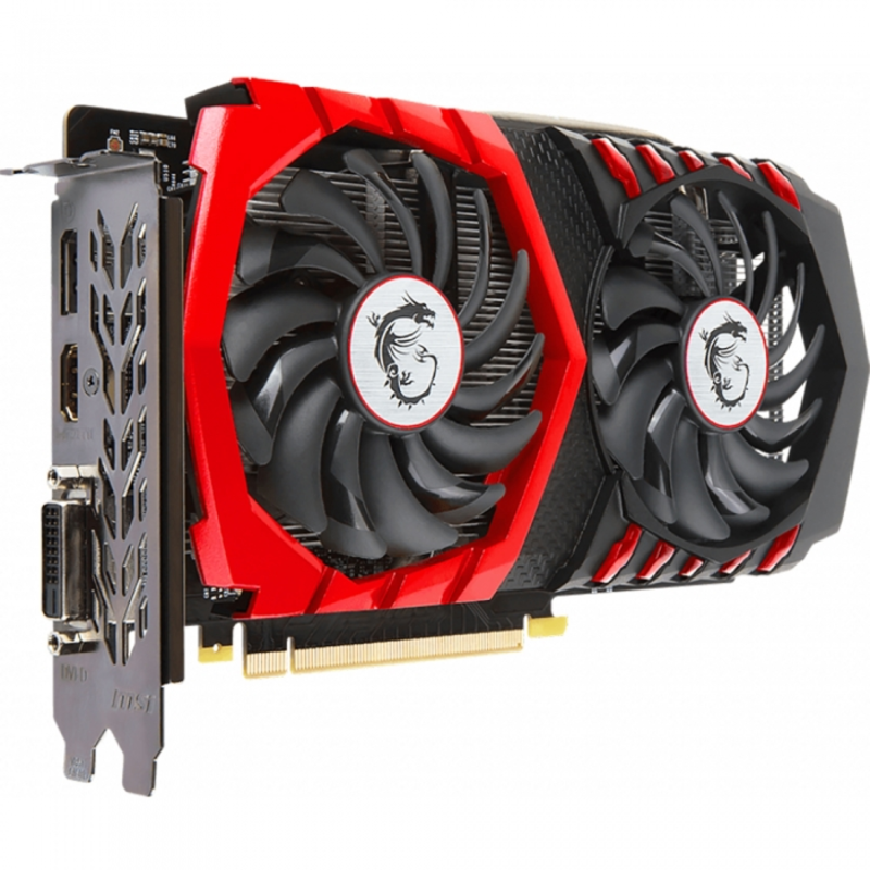 Видеокарта MSI GTX 1050 Ti GAMING 4G RTL {GTX 1050TI, 4096Mb, 128bit, GDDR5, DVIx1 / HDMIx1 / DPx1 / HDCP}