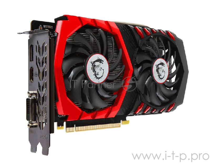 Видеокарта MSI GTX 1050 Ti GAMING 4G RTL {GTX 1050TI, 4096Mb, 128bit, GDDR5, DVIx1 / HDMIx1 / DPx1 / HDCP}