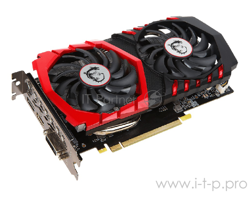 Видеокарта MSI GTX 1050 Ti GAMING 4G RTL {GTX 1050TI, 4096Mb, 128bit, GDDR5, DVIx1 / HDMIx1 / DPx1 / HDCP}