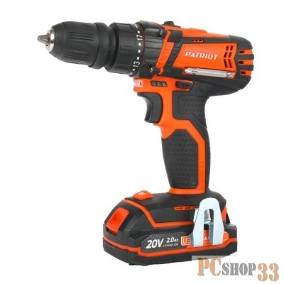 Дрель-шуруповерт аккумуляторная PATRIOT BR 203UES