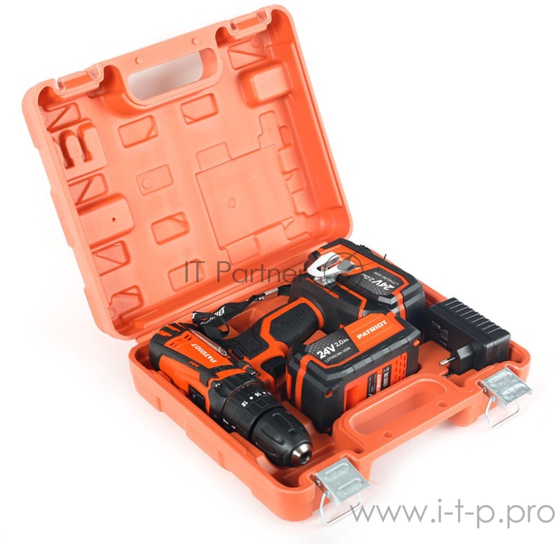 Дрель-шуруповерт аккумуляторная PATRIOT BR 241ES-h