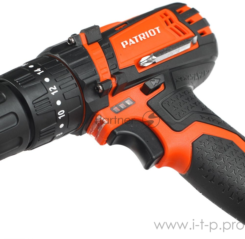 Дрель-шуруповерт аккумуляторная PATRIOT BR 241ES-h