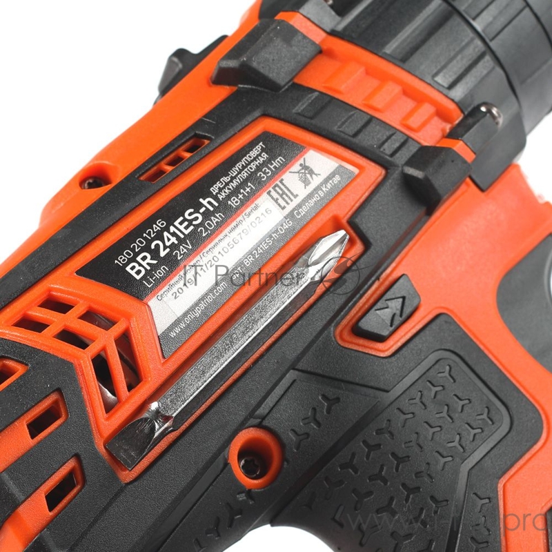 Дрель-шуруповерт аккумуляторная PATRIOT BR 241ES-h