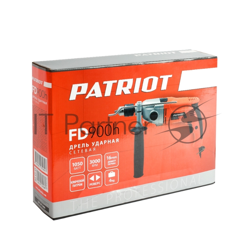 Дрель электрическая ударная PATRIOT FD 900h