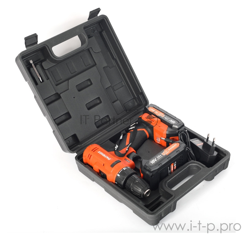 Дрель-шуруповерт аккумуляторная PATRIOT BR 187UES