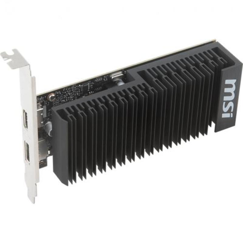 Видеокарта MSI GT1030 OC Silent LP 2Gb GDDR5 64bit DP, HDMI (GT 1030 2GH LP OC) RTL