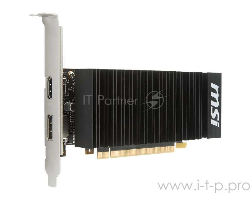 Видеокарта MSI GT1030 OC Silent LP 2Gb GDDR5 64bit DP, HDMI (GT 1030 2GH LP OC) RTL