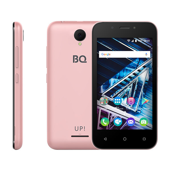 Смартфон BQ 4028 UP! Rose Gold