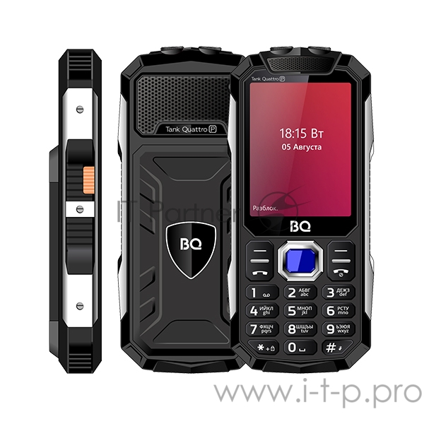 Мобильный телефон BQ 2817 Tank Quattro Power Black