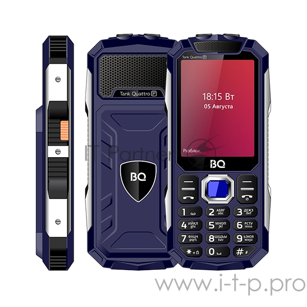 Мобильный телефон BQ 2817 Tank Quattro Power Black