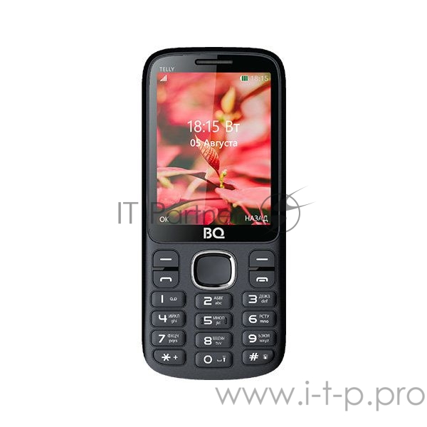 Мобильный телефон BQ 2808 TELLY Black Grey