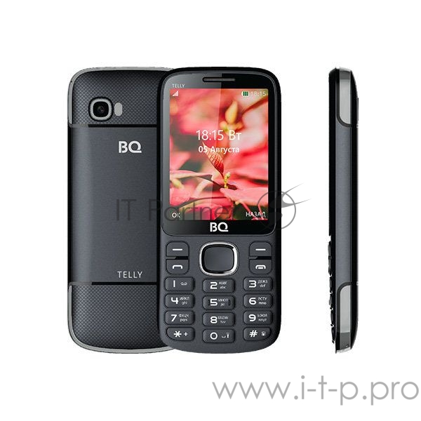 Мобильный телефон BQ 2808 TELLY Black Grey