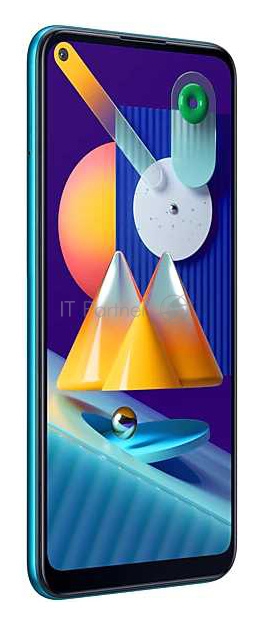 Смартфон Samsung SM-M115F Galaxy M11 32Gb 3Gb бирюзовый моноблок 3G 4G 2Sim 6.4 720x1560 Android 10 13Mpix 802.11 b/g/n NFC GPS GSM900/1800 GSM1900 TouchSc MP3 microSD max512Gb