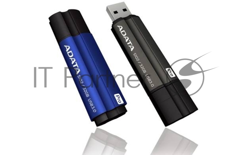 Носитель информации A-DATA Flash Drive 64Gb S102P AS102P-64G-RGY {USB3.0, Grey}