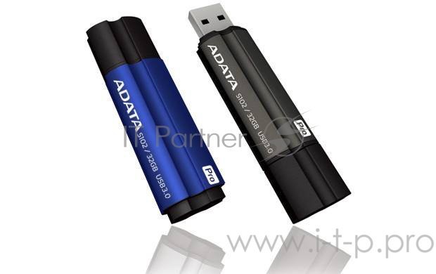 Носитель информации A-DATA Flash Drive 64Gb S102P AS102P-64G-RBL {USB3.0, Blue}