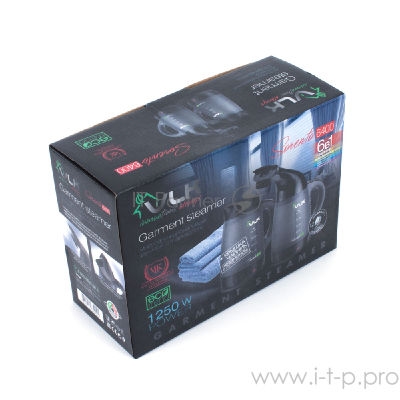 Отпариватель VLK Sorento 6400 с насадкой для чайника