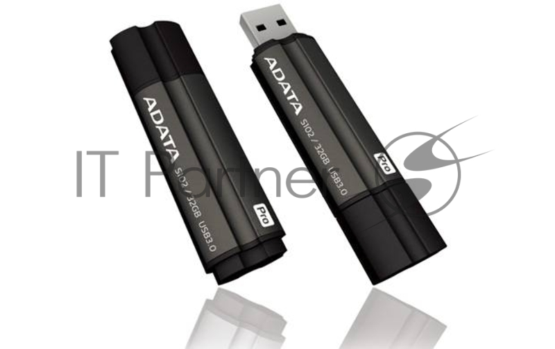 Носитель информации A-DATA Flash Drive 32Gb S102P AS102P-32G-RGY {USB3.0, Grey}