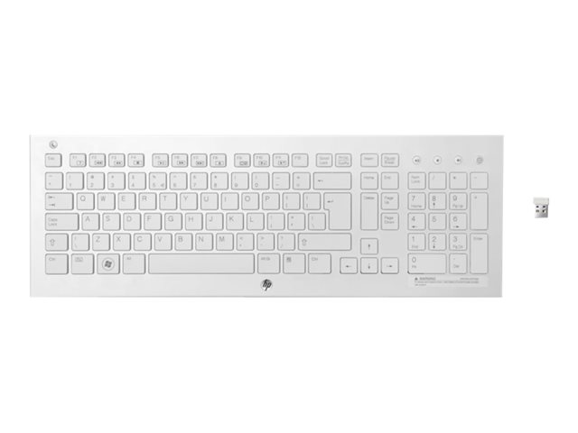 Опция для ноутбука HP K5510 H4J89AA Wireless Keyboard USB white