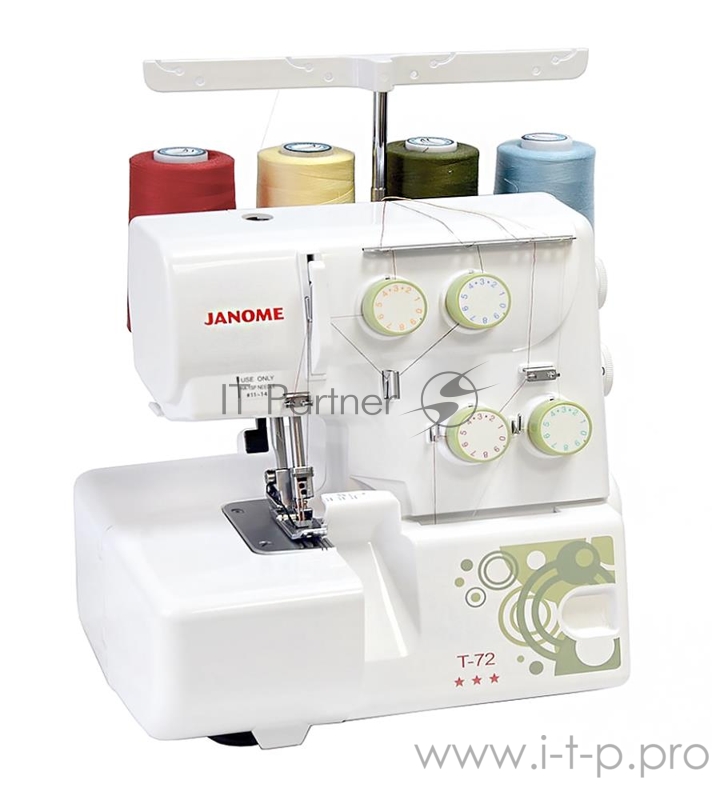 Швейная машина JANOME T-72 оверлоки