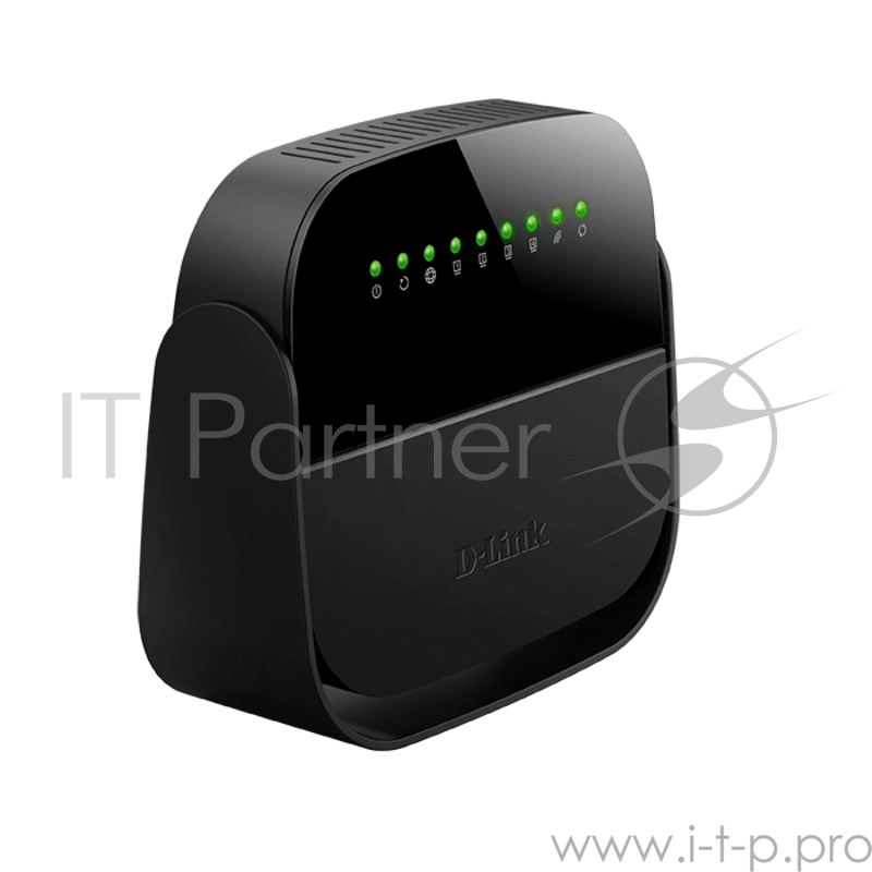 Роутер беспроводной D-Link DSL-2640U/R1A ADSL2+/VDSL2 черный